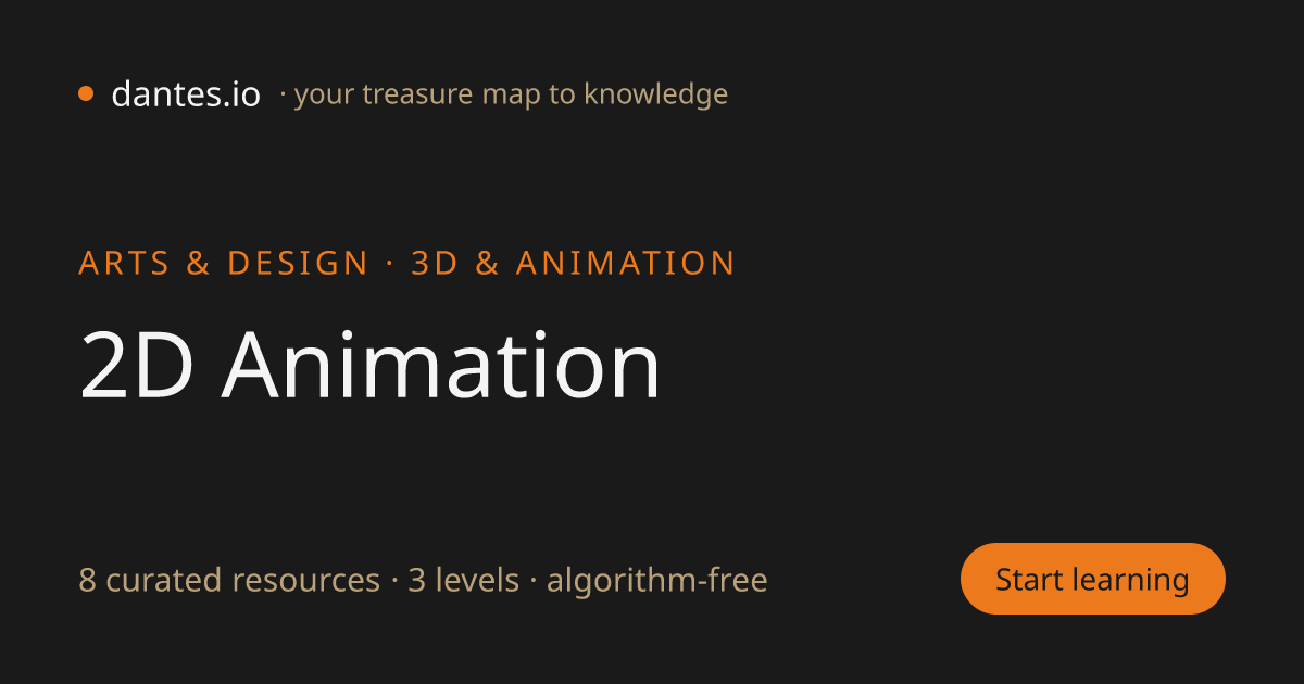 Best Resources to Learn 2D Animation (Free & Paid) | Dantes