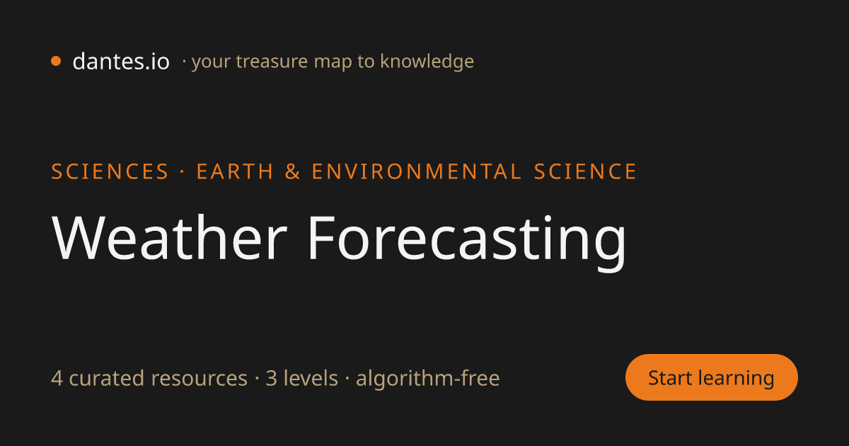 Best Resources to Learn Weather Forecasting (Free & Paid)